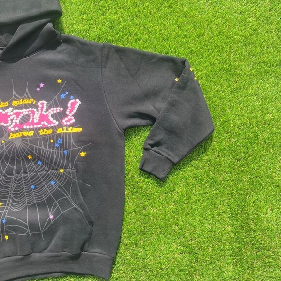 Young Thug Sp5der Black Pink Hoodie - Picture 9 of 11